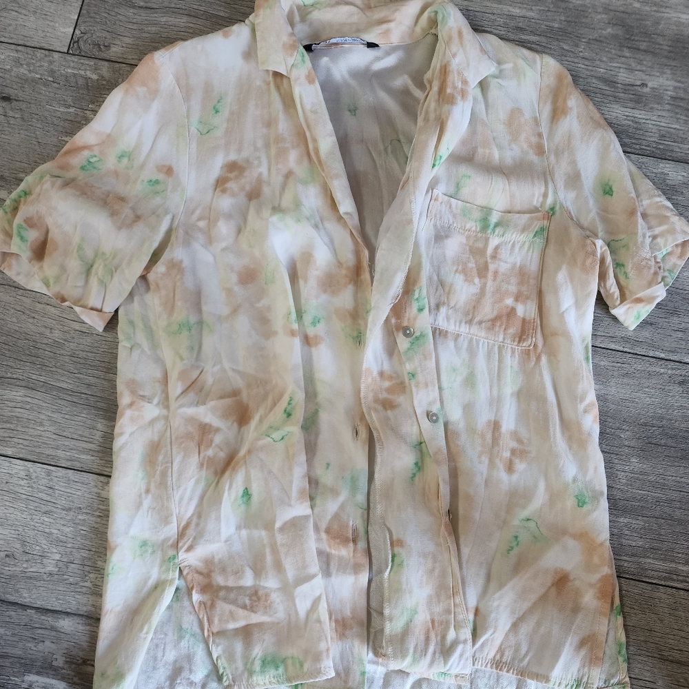 Zara button down